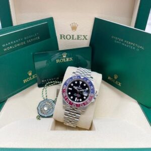 Rolex GMT-Master II NEW GMT-Master II 126710BLRO 40mm Stainless Steel Pepsi Jubilee Bracelet