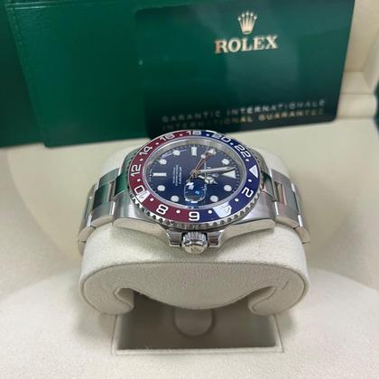 Rolex GMT-Master II 40mm White Gold "Pepsi" - Blue Dial - Oyster Bracelet (126719BLRO) - Image 5