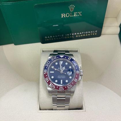 Rolex GMT-Master II 40mm White Gold "Pepsi" - Blue Dial - Oyster Bracelet (126719BLRO) - Image 4