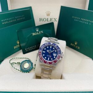 Rolex GMT-Master II UNWORN 126719 GMT-Master II White Gold Pepsi Blue Dial Oyster Bracelet