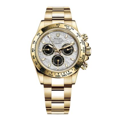 Rolex Daytona Yellow Gold Cosmograph Daytona 40 Watch - Meteorite and Black Dial - Oyster 116508 - Image 7