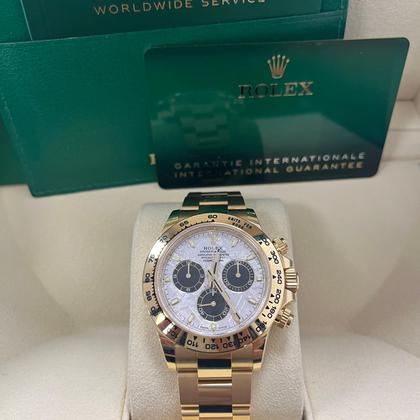 Rolex Daytona Yellow Gold Cosmograph Daytona 40 Watch - Meteorite and Black Dial - Oyster 116508 - Image 3