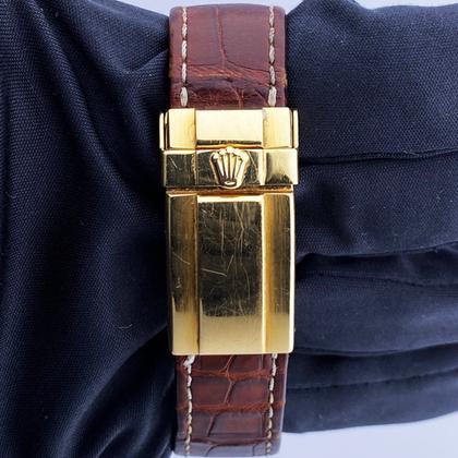 Rolex Daytona 16518 18K Yellow Gold White Dial Mens Watch - Image 7