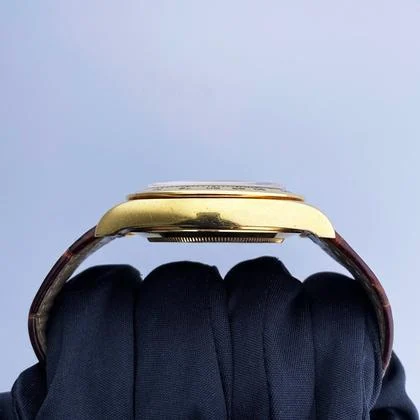 Rolex Daytona 16518 18K Yellow Gold White Dial Mens Watch - Image 6