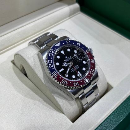 Rolex GMT-Master II Pepsi Oyster Bracelet 40mm Stainless Steel 126710blro 2025 Box and Papers - Image 3