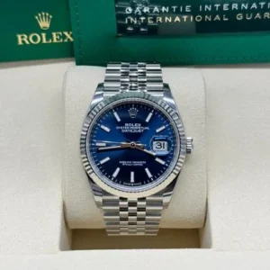 Rolex Datejust 36 Blue Index Jubilee