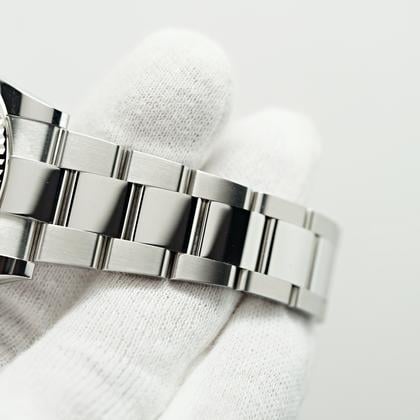 Rolex Datejust 41 2025 NEW Fluted Wimbledon Oyster 126334 Slate Green Roman Dial - Image 10