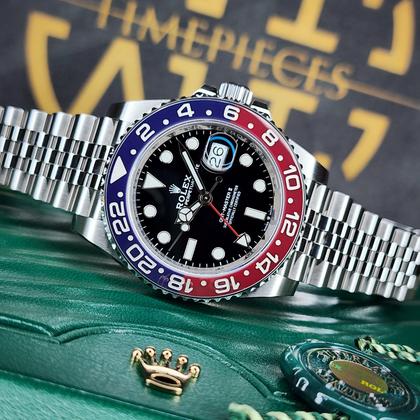 Rolex GMT-Master II PEPSI 126710BLRO Excellent Condition B&P IN STOCK