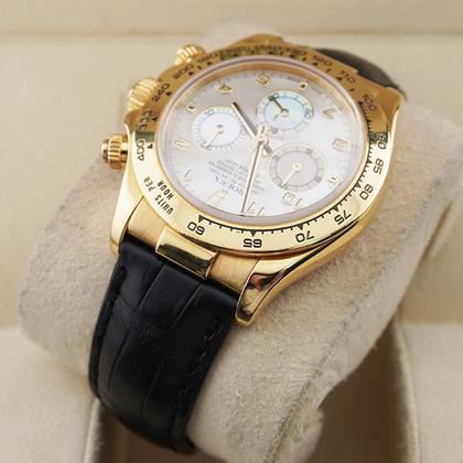 Rolex Daytona 40mm Oyster Flex 116518 MOP Arabic Dial - Image 6