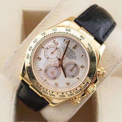 Rolex Daytona 40mm Oyster Flex 116518 MOP Arabic Dial - Image 3