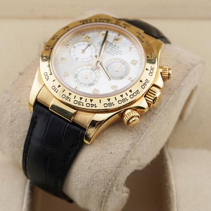 Rolex Daytona 40mm Oyster Flex 116518 MOP Arabic Dial - Image 4