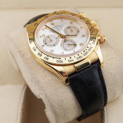 Rolex Daytona 40mm Oyster Flex 116518 MOP Arabic Dial - Image 5