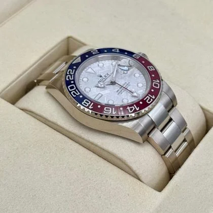 Rolex GMT-Master II NEW 2025 GMT-Master II “Pepsi” 40mm 126719BLRO White Gold Meteorite Dial - Image 5
