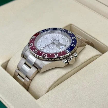Rolex GMT-Master II NEW 2025 GMT-Master II “Pepsi” 40mm 126719BLRO White Gold Meteorite Dial - Image 4