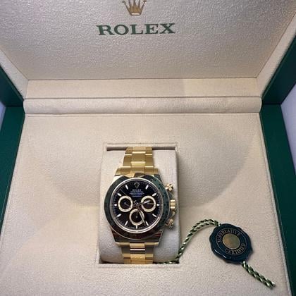 Rolex Daytona Cosmograph Daytona Rolex Cosmograph Daytona in full 18k Yellow Gold New in Box - Image 3