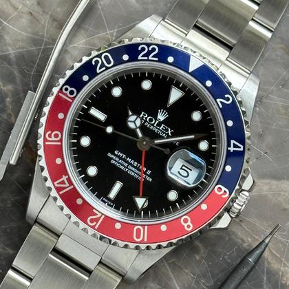 Rolex GMT-Master II ref 16710 2-year warranty Pepsi Dial 1997 Serviced - Image 9