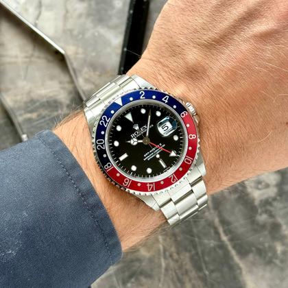 Rolex GMT-Master II ref 16710 2-year warranty Pepsi Dial 1997 Serviced - Image 12