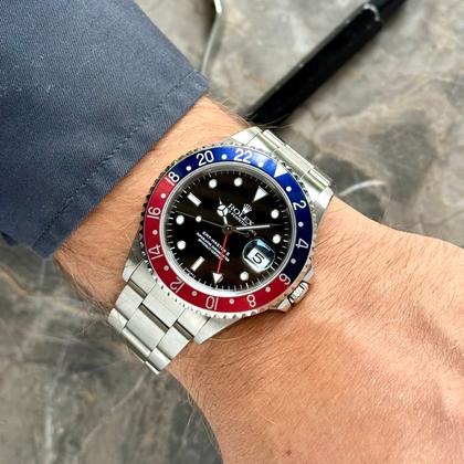 Rolex GMT-Master II ref 16710 2-year warranty Pepsi Dial 1997 Serviced - Image 10