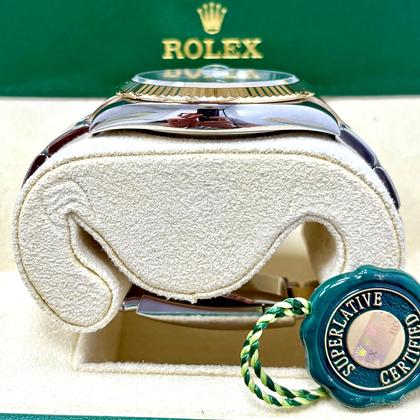 Rolex Datejust 41 126333 41MM Wimbledon Dial Two Tone + Box - Image 8