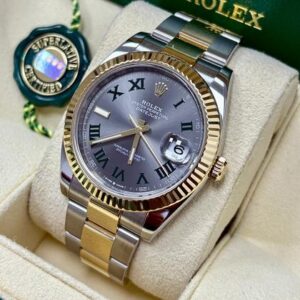 Rolex Datejust 41 126333 41MM Wimbledon Dial Two Tone + Box