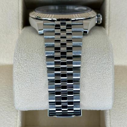 Rolex Datejust 41 NEW 2025 Rolex Datejust 41mm 126334 Stainless Steel Jubilee Black Diamond Dial - Image 7