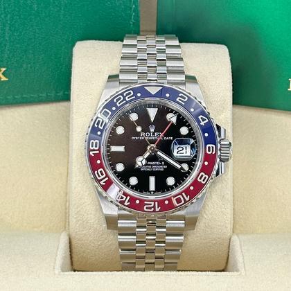 Rolex GMT-Master II PEPSI Mint 2022 40mm Black Dial Jubilee 126710BLRO-0001 - Image 14