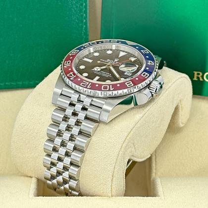 Rolex GMT-Master II PEPSI Mint 2022 40mm Black Dial Jubilee 126710BLRO-0001 - Image 12