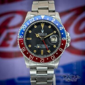 Rolex GMT-Master Iconic 1981 Original - Vintage Rolex Pepsi GMT-Master 16750