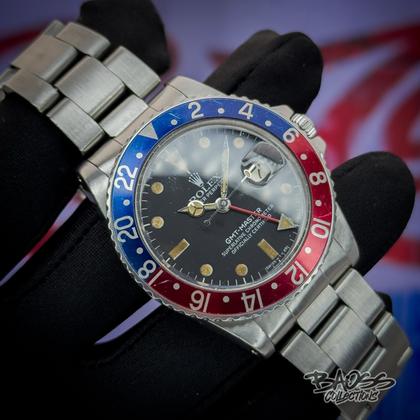Rolex GMT-Master Iconic 1981 Original - Vintage Rolex Pepsi GMT-Master 16750 - Image 3