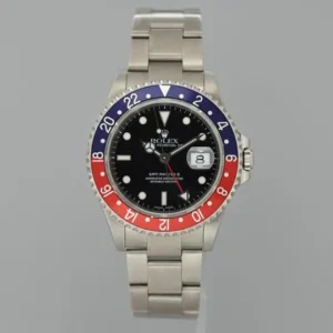 Rolex GMT-Master II 2000 MINT PAPERS Rolex GMT-Master II 2 Pepsi Blue Red Steel 16710BLRO 40mm Watch