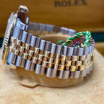 Rolex Datejust 36 116233 36MM Gold Diamond Dial Jubilee Band Box + Papers - Image 7