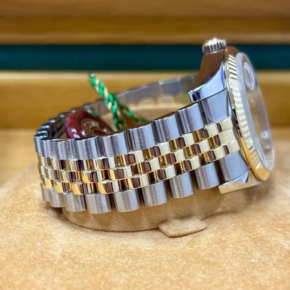 Rolex Datejust 36 116233 36MM Gold Diamond Dial Jubilee Band Box + Papers - Image 6