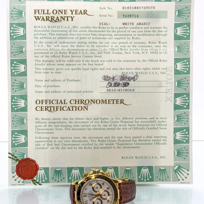 Rolex Daytona Sport Daytona 16518 Full set Pre-owned 1997 - Image 3