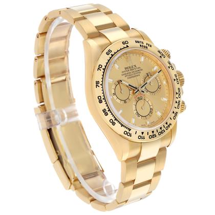 Rolex Daytona Yellow Gold Champagne Dial Mens Watch 116508 Box Card - Image 4
