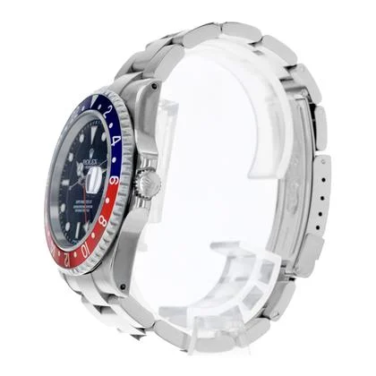 Rolex GMT-Master II 16710 40mm Vintage Pepsi Black Steel Oyster Mens Watch 2000 - Image 4