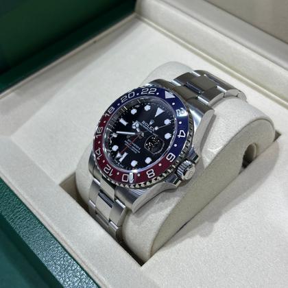 Rolex GMT-Master II Pepsi Oyster Bracelet 40mm Stainless Steel 126710blro 2025 Box and Papers - Image 4
