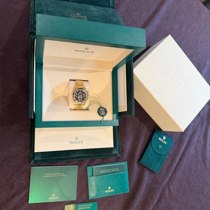 Rolex Daytona Cosmograph Daytona Rolex Cosmograph Daytona in full 18k Yellow Gold New in Box - Image 5