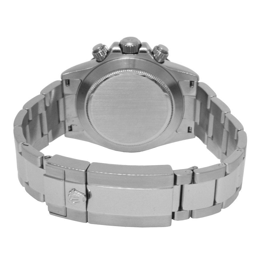 Rolex Cosmograph Daytona Steel Bezel Black Dial Men's Watch 116520-0015 - Image 4