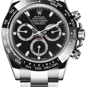 Rolex Cosmograph Daytona Men's Black Dial Oystersteel Watch 116500LN-0002