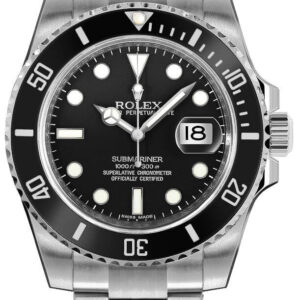 Rolex Submariner Date Black Dial Oystersteel Men's Watch 116610LN-0001