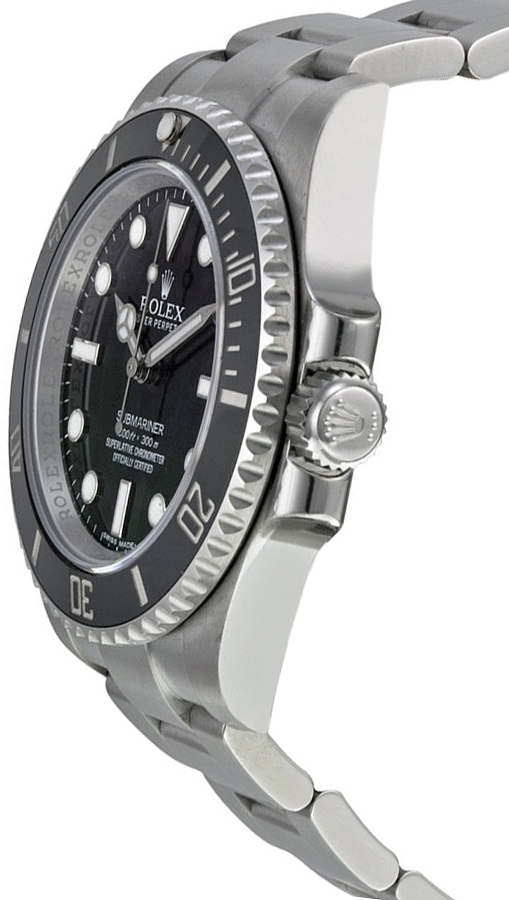 Rolex Submariner No Date Black Dial Men's Watch 114060-0002 - Image 3