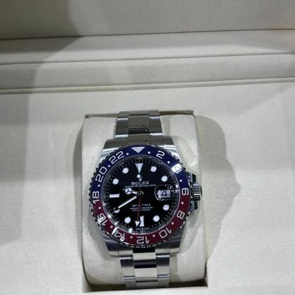 Rolex GMT-Master II Pepsi Oyster Bracelet 40mm Stainless Steel 126710blro 2025 Box and Papers - Image 5