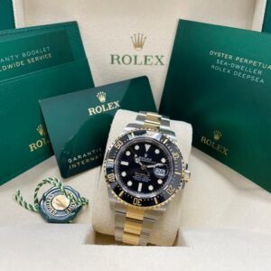 Rolex Sea-Dweller NEW Sea-Dweller 126603 Two Tone Steel and Yellow Gold 43mm Black Dial