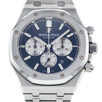 Audemars Piguet Royal Oak Chronograph 41mm Stainless Steel Blue Dial Silver Sub-dials - Image 9