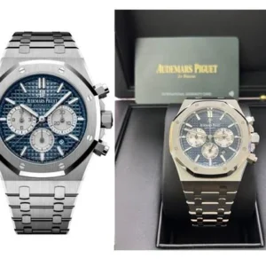 Audemars Piguet Royal Oak Chronograph 41mm Stainless Steel Blue Dial Silver Sub-dials