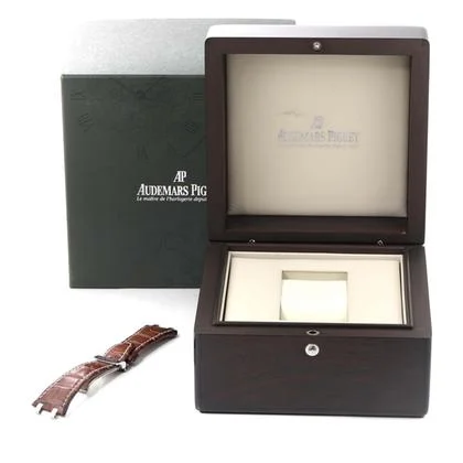 Audemars Piguet Royal Oak Chronograph Brown Dial Steel Mens Watch 26300ST - Image 11