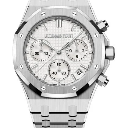 Audemars Piguet Royal Oak Chronograph White Dial 26240ST.OO.1320ST.07 - Image 11
