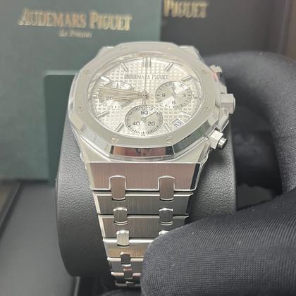 Audemars Piguet Royal Oak Chronograph White Dial 26240ST.OO.1320ST.07 - Image 5