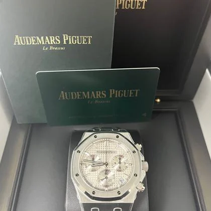 Audemars Piguet Royal Oak Chronograph White Dial 26240ST.OO.1320ST.07 - Image 10