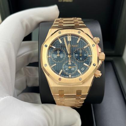 Audemars Piguet Royal Oak Chronograph 41 mm Blue Dial Ref. 26240OR.OO.1320OR.05 - Image 2